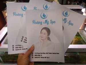 In tờ rơi, NameCard, Thư mời